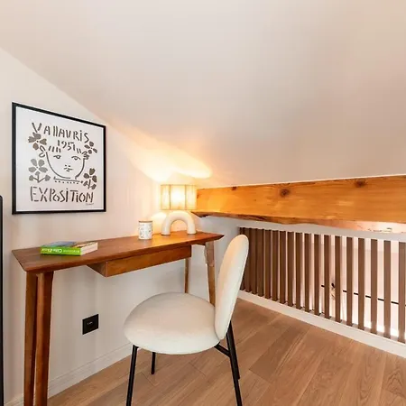 Duplex 4 Pers Climatisation Et Charme Mediterraneen Vallauris